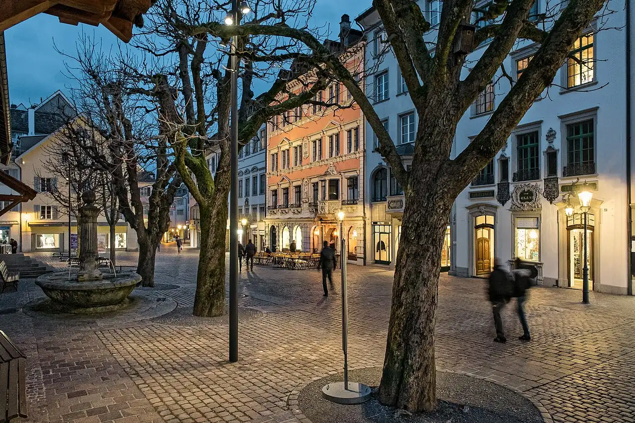 Vordergasse in der Schaffhauser Altstadt